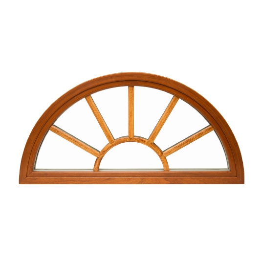 Aeris Wood with Vinyl Architectural Shapes Window